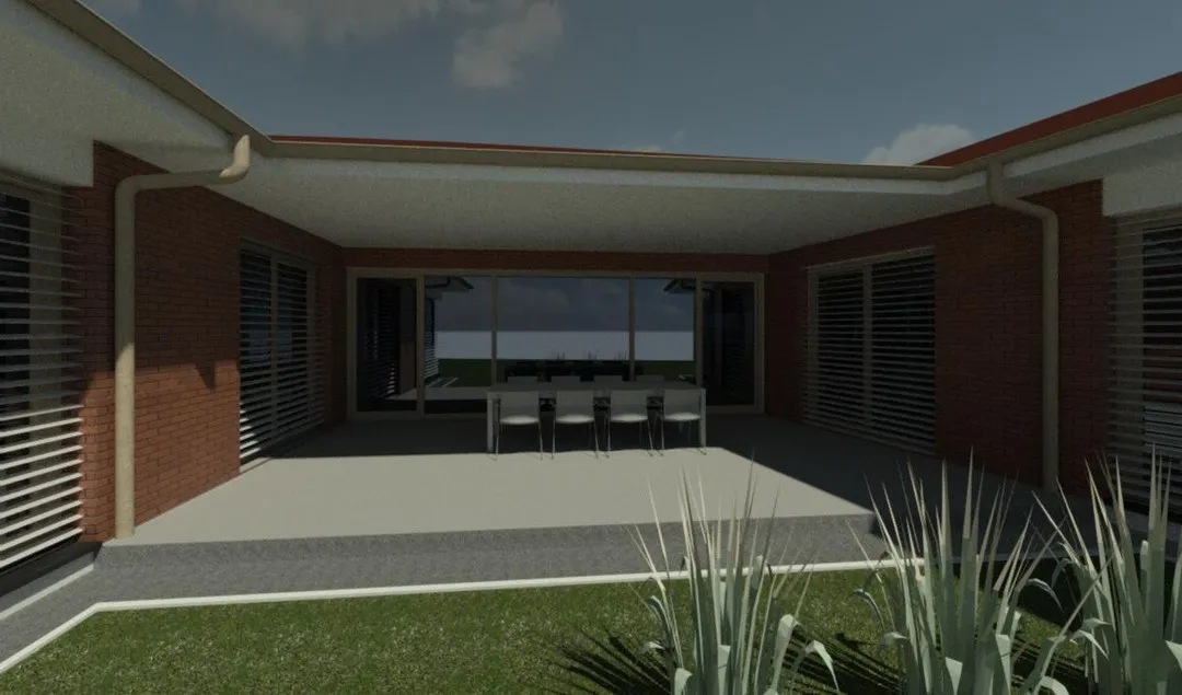 Rodinný dom s átriom