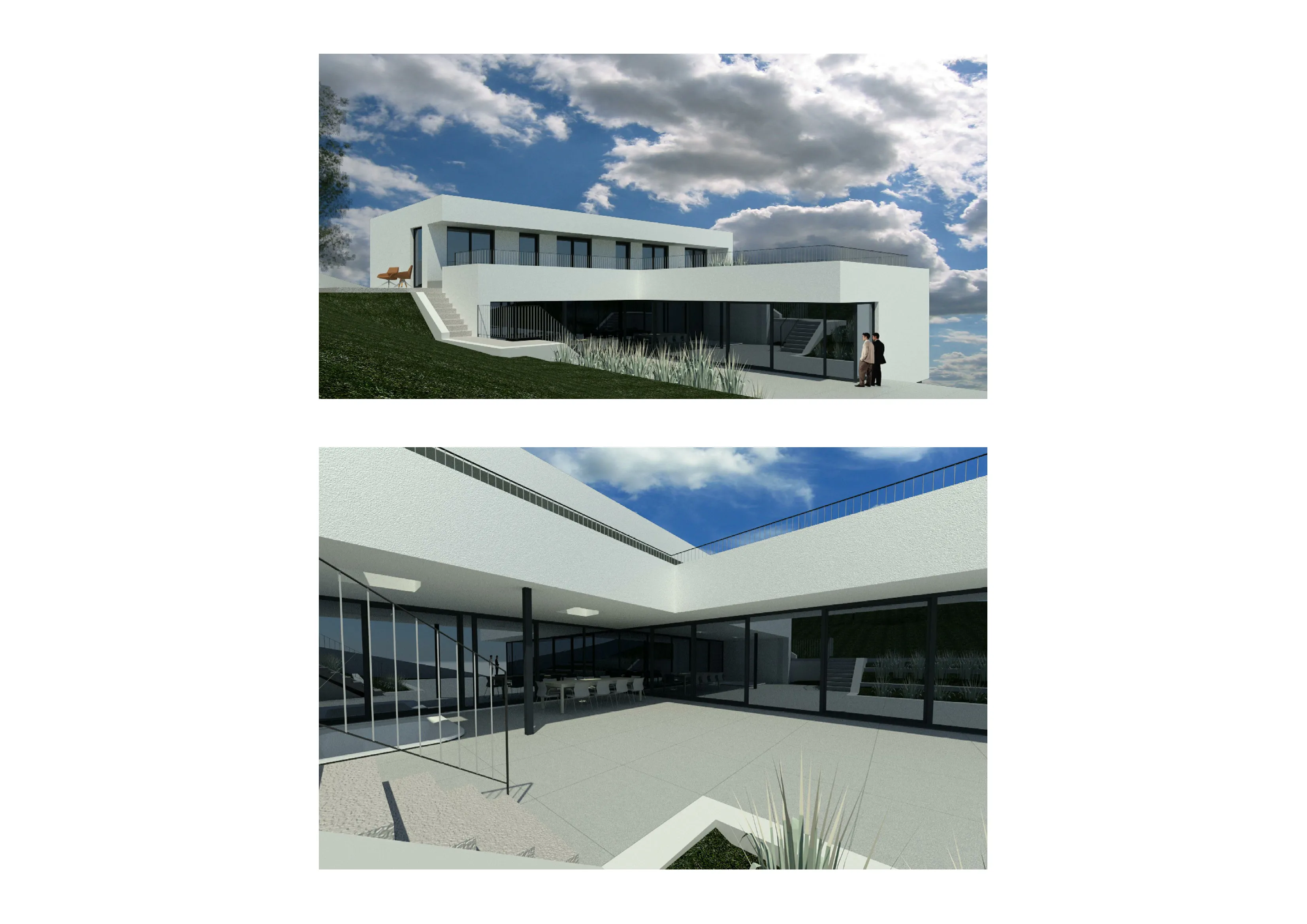 Vizualizácia — záhrada